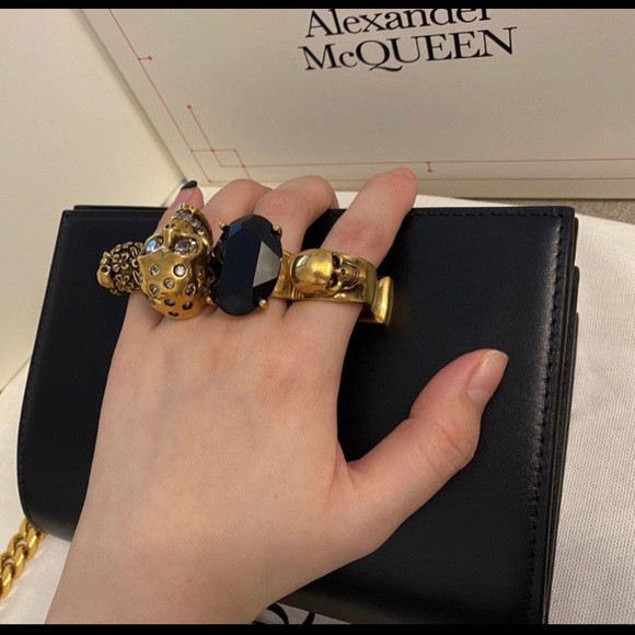 **SOLD** ✨Alexander McQueen Mini Jewelled Satchel brand new - Picture 2 of 6